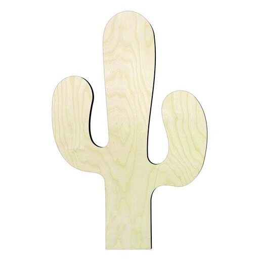 2"-20" Cactus Wood cutouts Craft Supply - wood cutout by Growing Tree Gallery