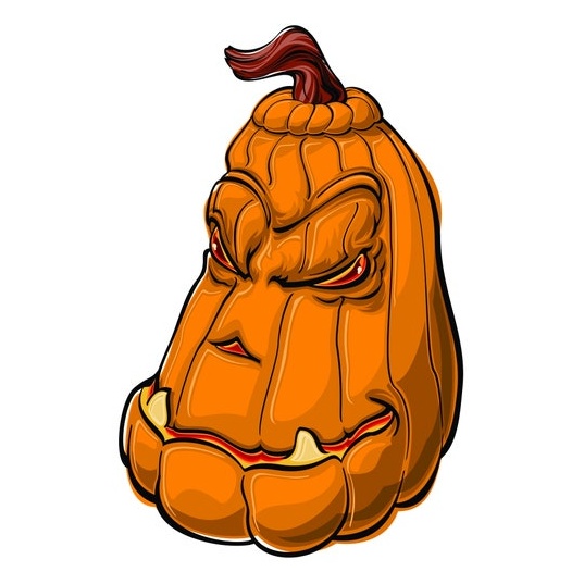 2"- 28" Pumpkin Car Decal - Laptop sticker - Outdoor Vinyl - Car Decal - vinyl decal by Growing Tree Gallery