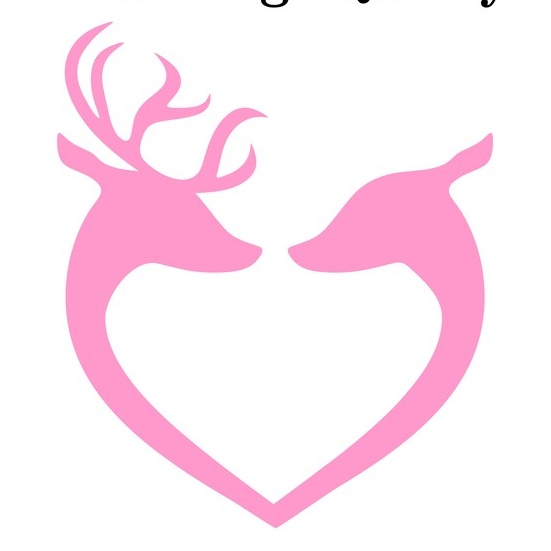 Deer Decal- Laptop sticker - Outdoor Vinyl - Car Decal - vinyl decal by Growing Tree Gallery