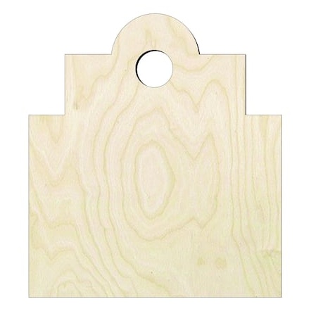Price tag Multiple Sizes Wood Cutout - wood cutout by Growing Tree Gallery