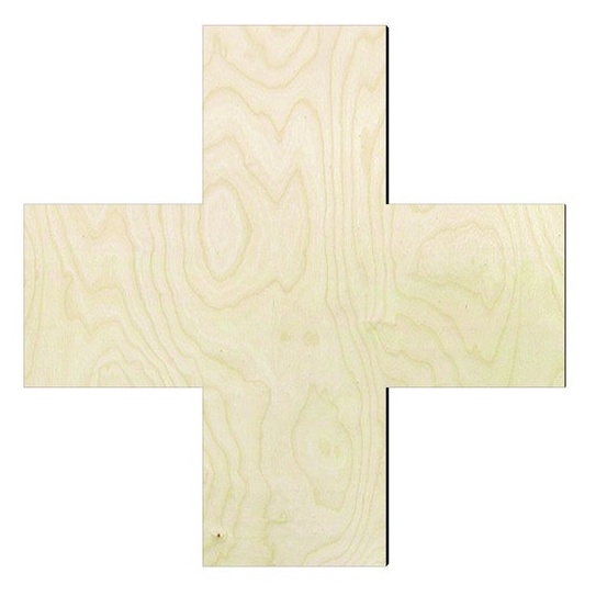 Red cross - Multiple Sizes Medical aid Wood Cutout - wood cutout by Growing Tree Gallery