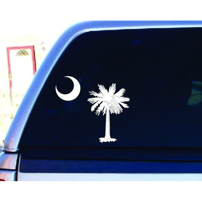 South Carolina - Multiple Sizes Decal- Laptop sticker - Outdoor Vinyl - Car Decal - vinyl decal by Growing Tree Gallery